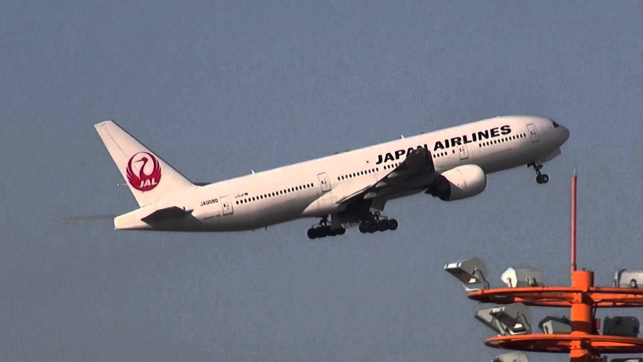JAL Boeing777-200(JA008D)Osaka International Airport Takeoff