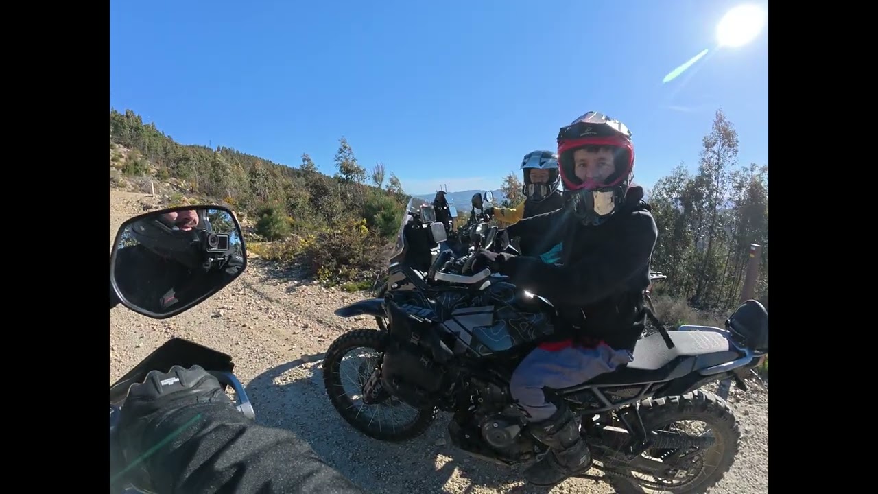Off Road por Valongo na CF Moto 450MT