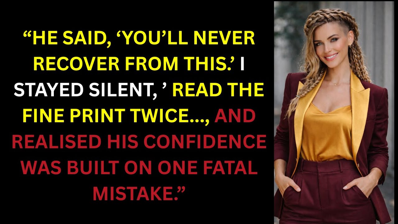 He Took Everything - Except My Plan And That Saved Me.