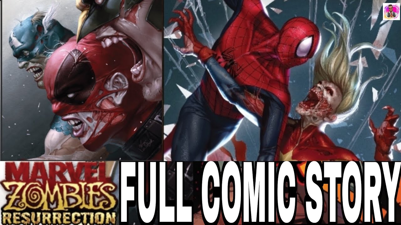 වෛරසයක් නිසා වියරු වූ Marvel වීරයන් | Marvel Zombies Resurrection Comic Review Sinhala| Notepadsham