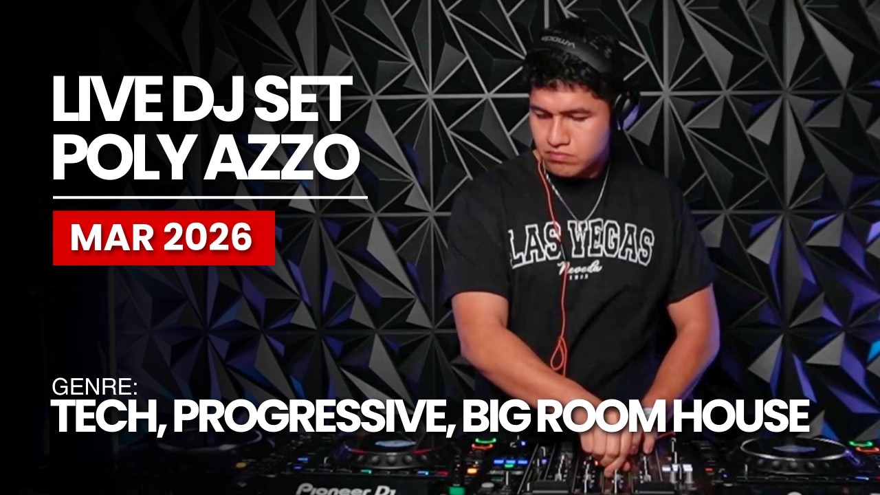 POLY AZZO - Live DJ Set @ Soundworks | Tech, Progressive, Big Room House | Mar 2026