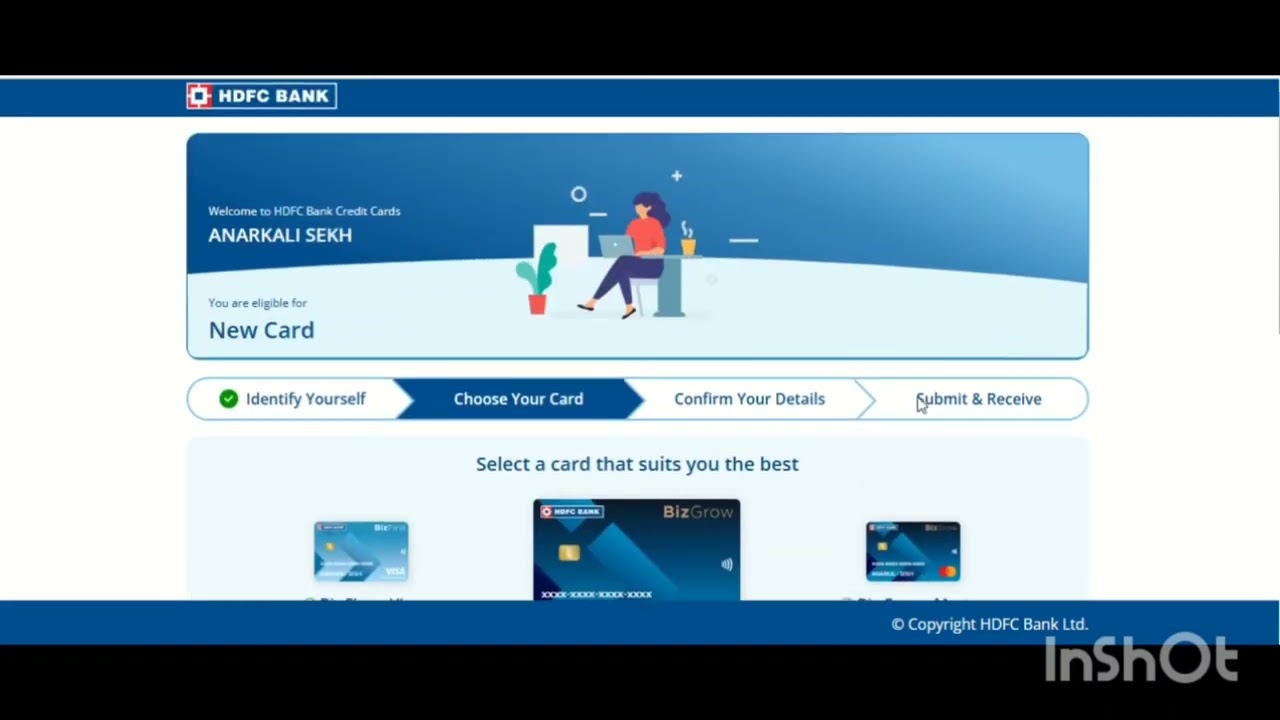 HDFC Bank pre approved credit card application  HDFC ব্যাংক প্রিঅ্যাপ্রুভ ক্রেডিট কার্ড অ্যাপ্লিকেশন