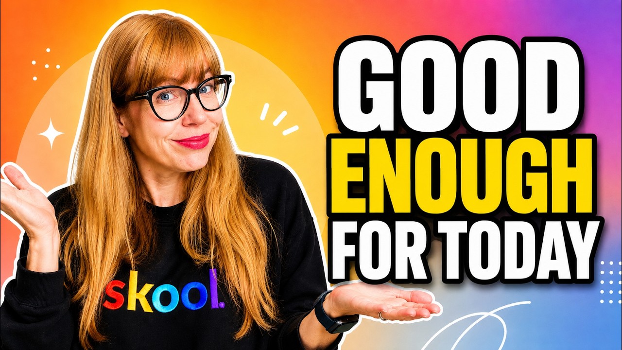 Just Get Started And Keep Showing Up (Skool for Beginners)