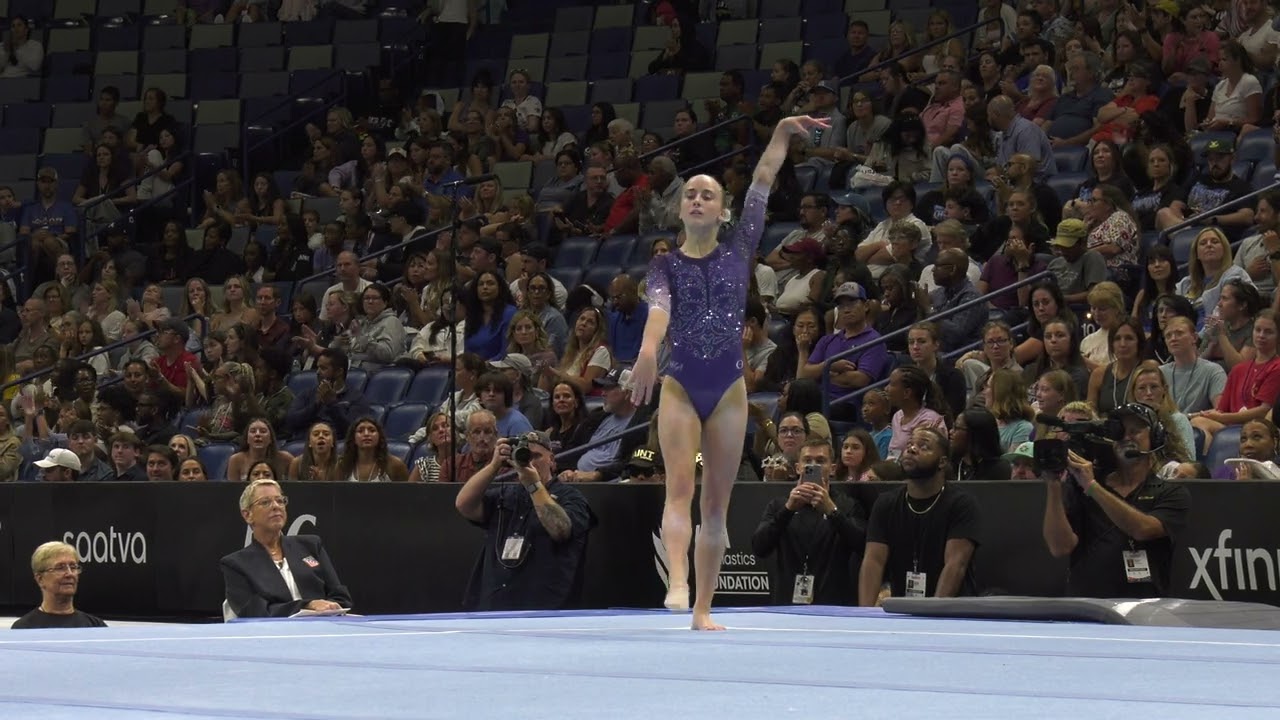 Claire Pease | Floor Exercise | 2025 Xfinity U.S. Championships | Senior Women Day 2