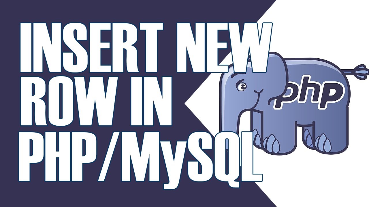 INSERTING NEW ROW OF RECORD IN PHP/MYSQL DATABASE