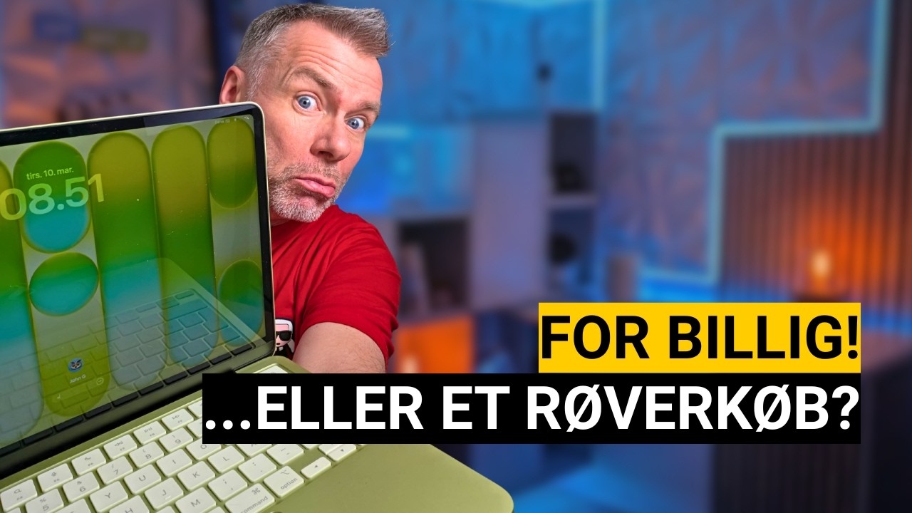 MacBook Neo test: Du SKAL vide dette 😜 FØR du køber den billigste MacBook nogensinde