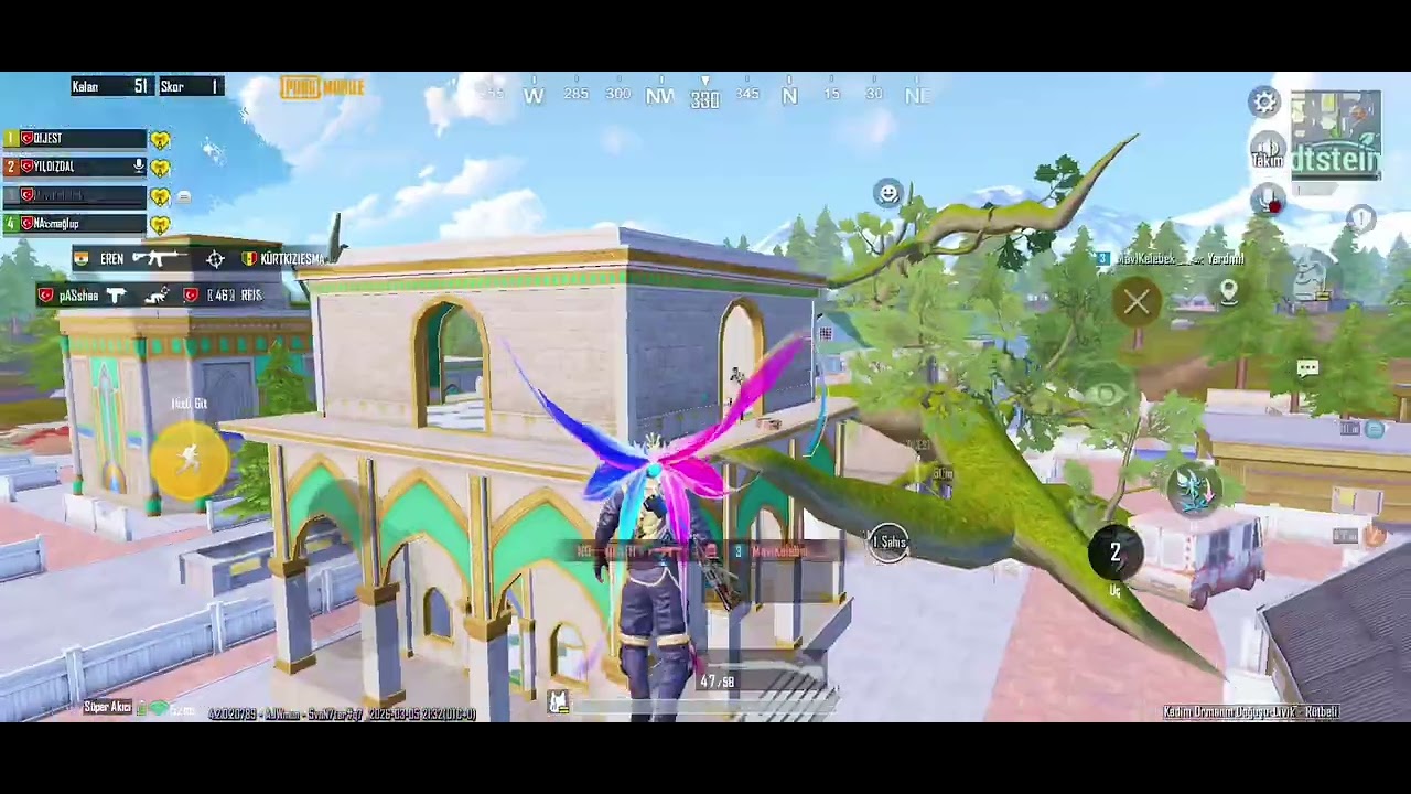 18 KİLLS ALDIM!TAKIMLI MAÇ  #pubgmobile 