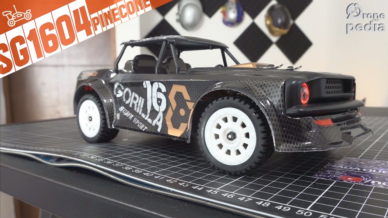 Carro de drift SG1604 ¿WOW! tiene estabilizador electrónico integrado! |DRONEPEDIA