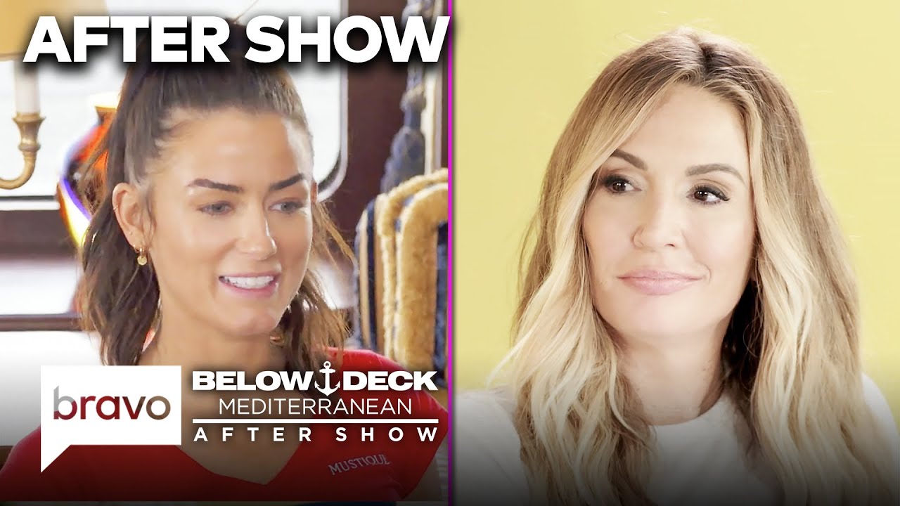 Kate Chastain Praises Aesha Scott's Honesty | Below Deck Med After Show (S9 E16) Pt 2 | Bravo