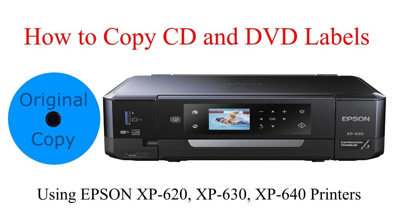How to Copy CD and DVD Labels