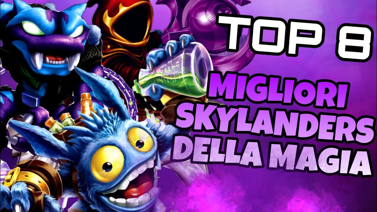 TOP 8 MIGLIORI SKYLANDERS DELLA MAGIA 🔮