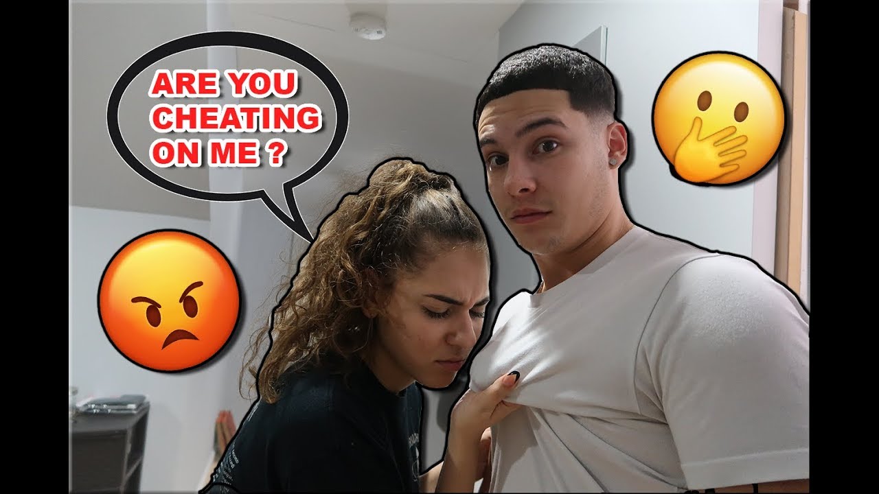 COMING HOME SMELLING LIKE ANOTHER WOMAN PRANK ON GIRLFRIEND !