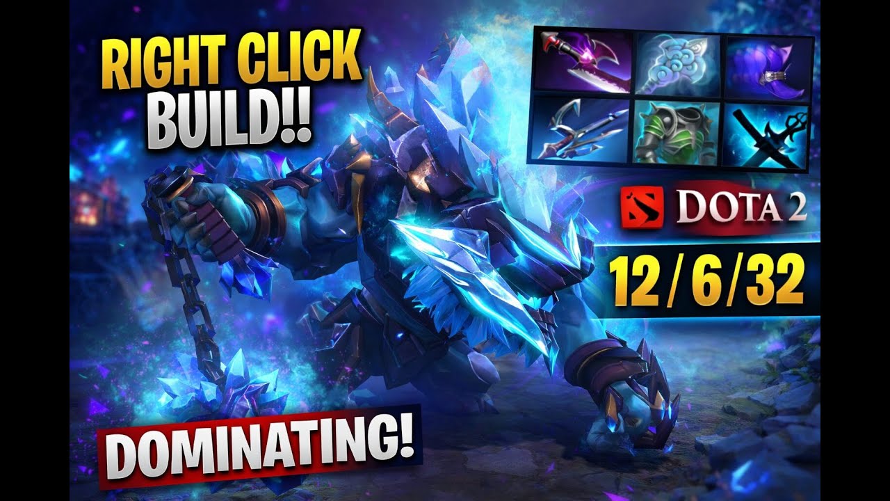 Right Click Spirit Breaker OFFLANE | 12/6/32 DOMINATION | 7.40c