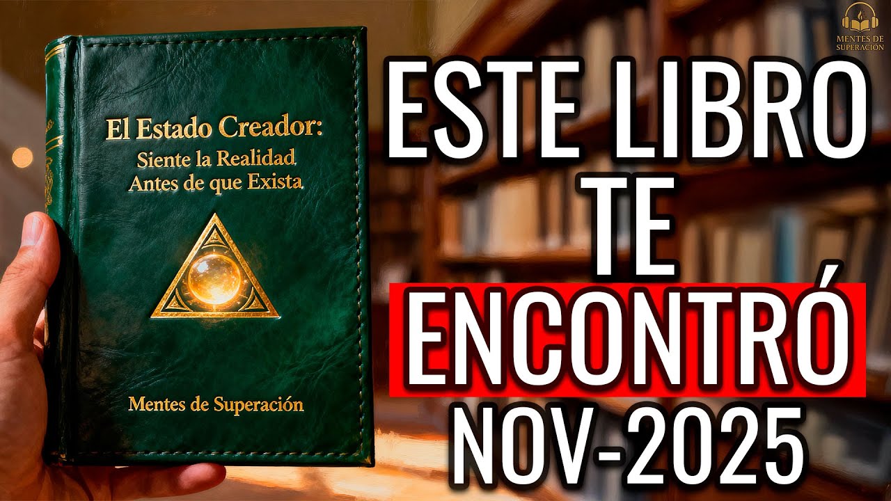 Solo el 1% fue ELEGIDO por el UNIVERSO para ENVIARLE este LIBRO, en NOVIEMBRE (Escúchalo Ahora)