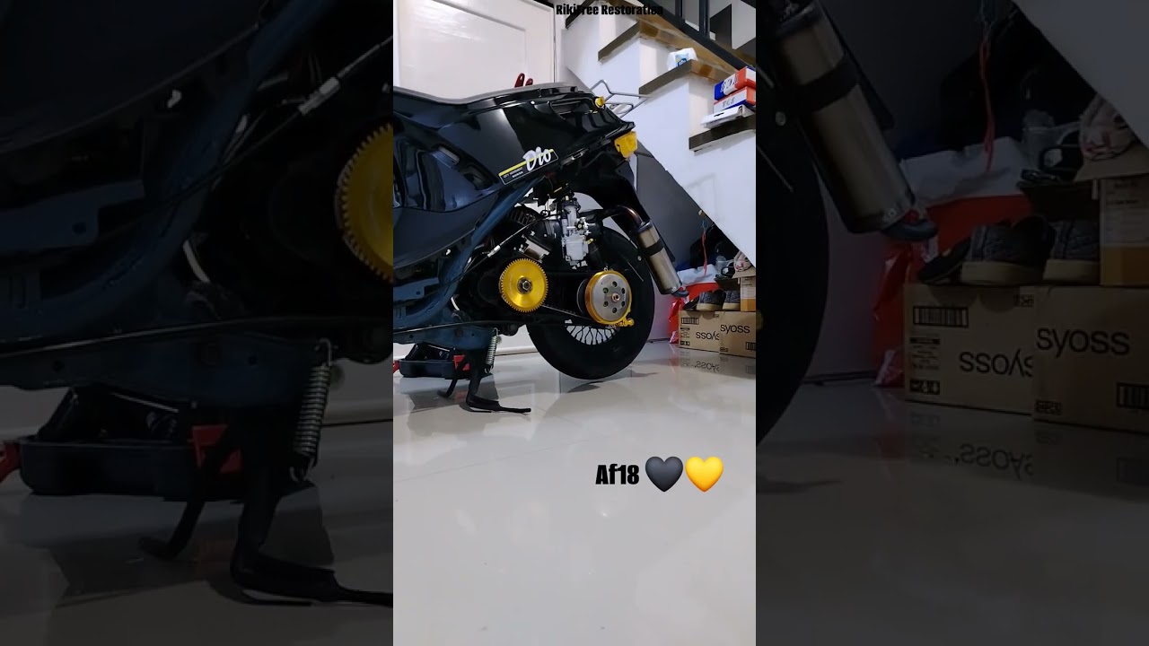 honda dio1 project.. almost done👌 #2stroke #diomodification #2t