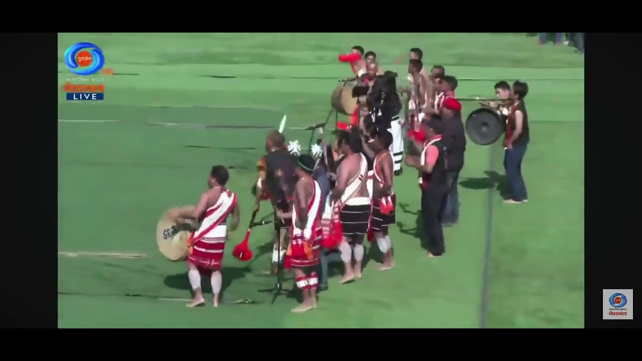 Rongmei Naga Dance Troupe Performing at Hornbill Festival 2024  #naga #rongmei #nagaland