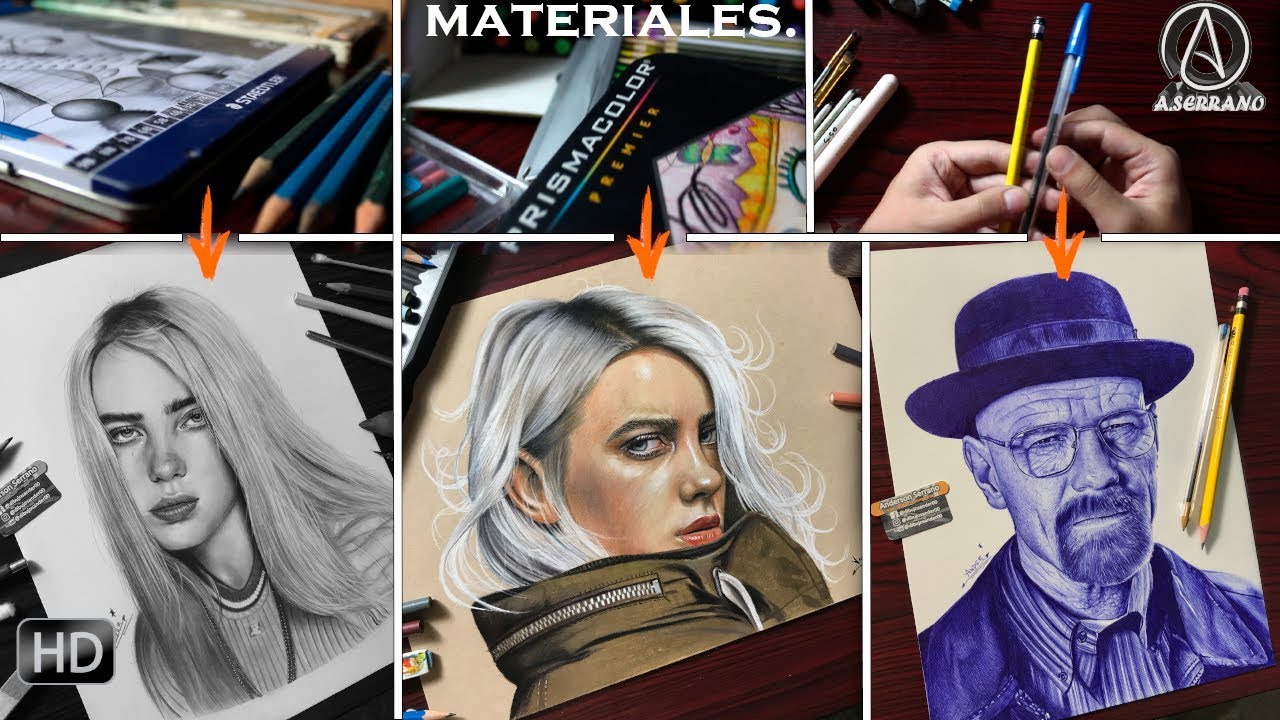 MIS MATERIALES DE DIBUJO/ PARA QUÉ LOS UTILIZO EN ESPECIFICO?🤔