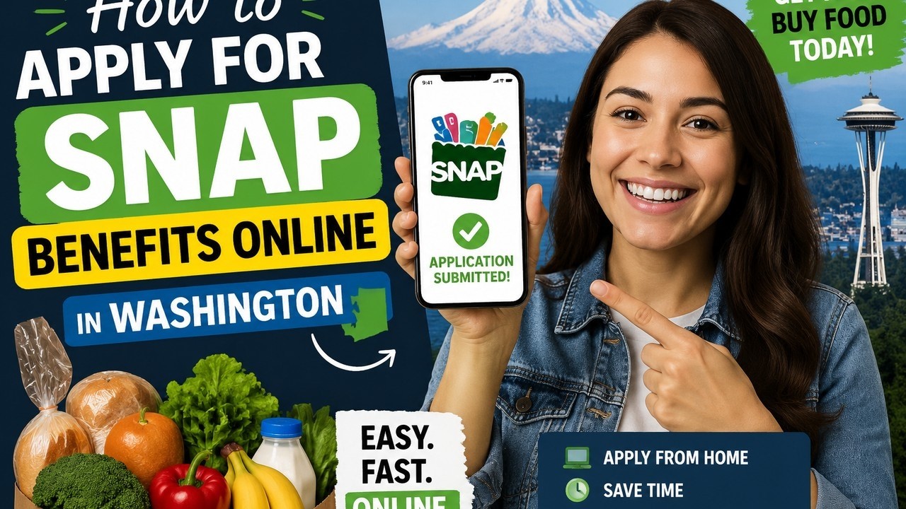 How to apply for SNAP benefits online in Washington
