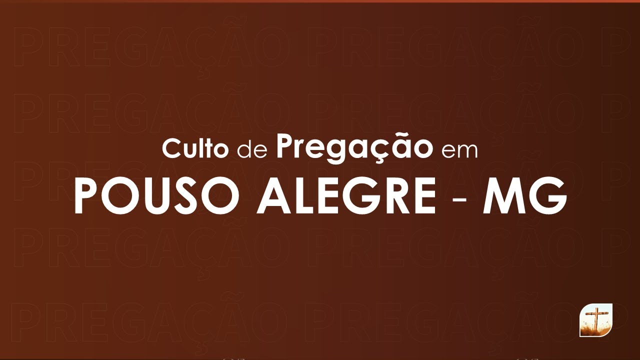 03.02.2026 | Terça-Feira | Pr. Cleomar Borges | Pouso Alegre/MG