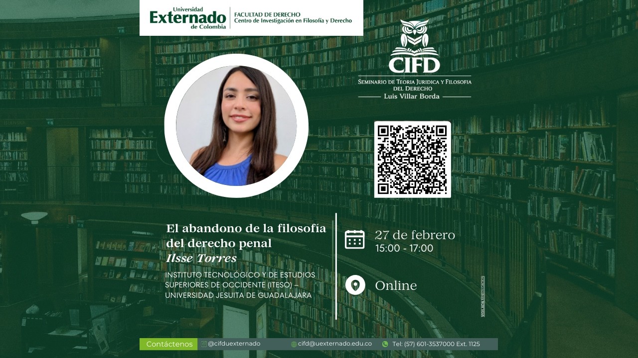 El abandono de la filosofía del Derecho Penal (por parte de la Filosofía del Derecho)