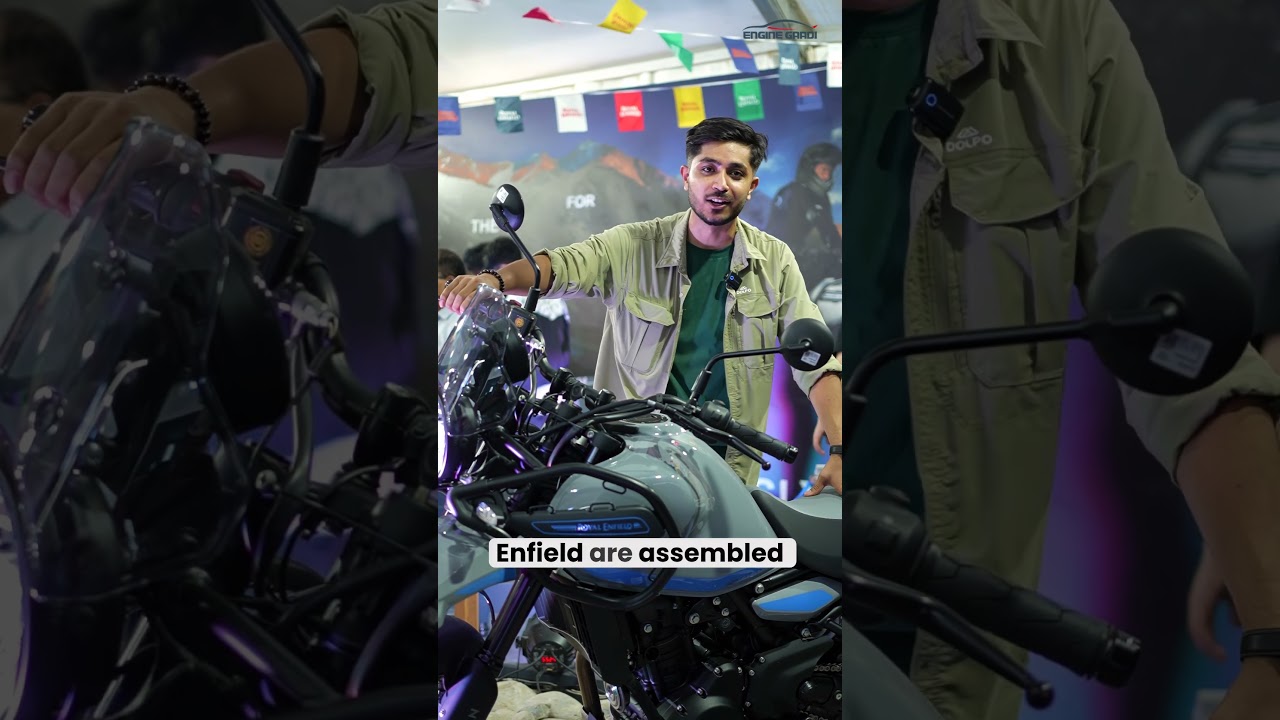 Royal Enfield's Himalayan 450 Launched in Nepal at the NADA autoshow 2024.