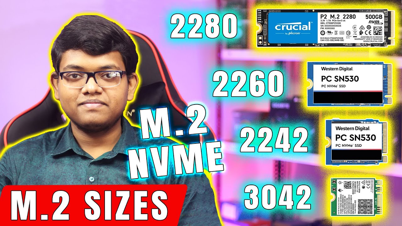 PCIE Vs M.2 Vs NVME Size Explained! 2280 2260 2242 etc. What These Number Means?