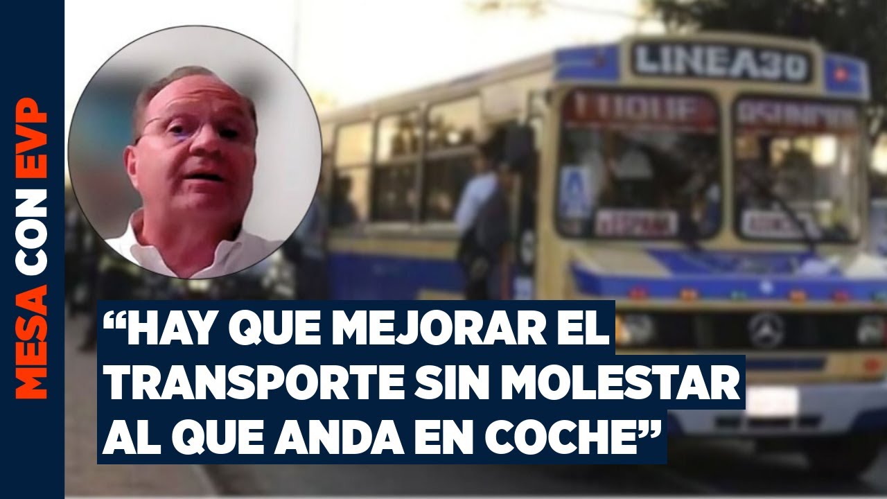 Camilo Pérez propone “soluciones” al problema del transporte público en Asunción