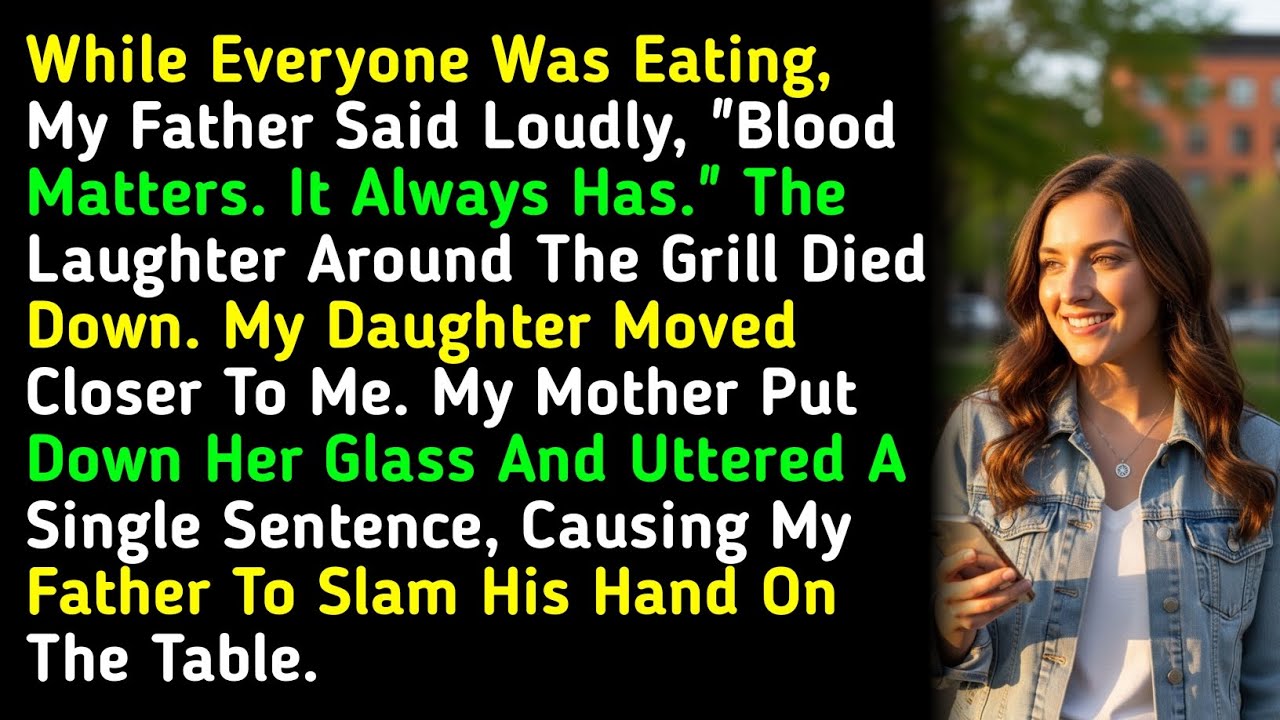 While Everyone Was Eating, My Father Said Loudly, 
