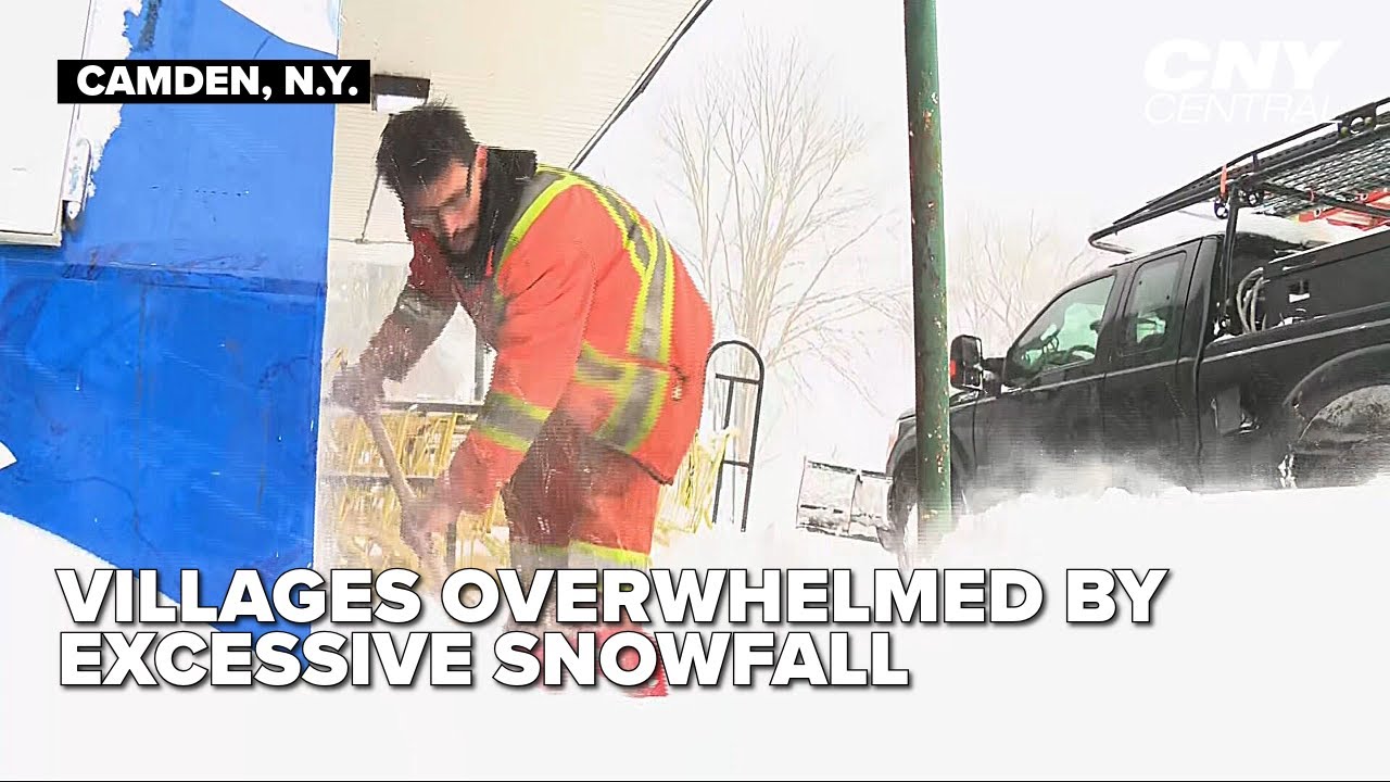 Camden struggles with relentless snow as salt shed collapses