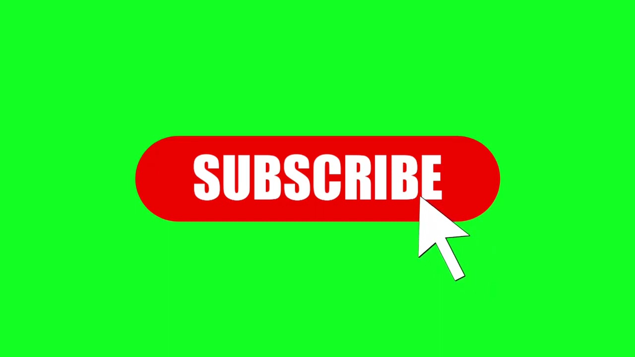 SUBSCRIBE BUTTON GREEN SCREEN 2022