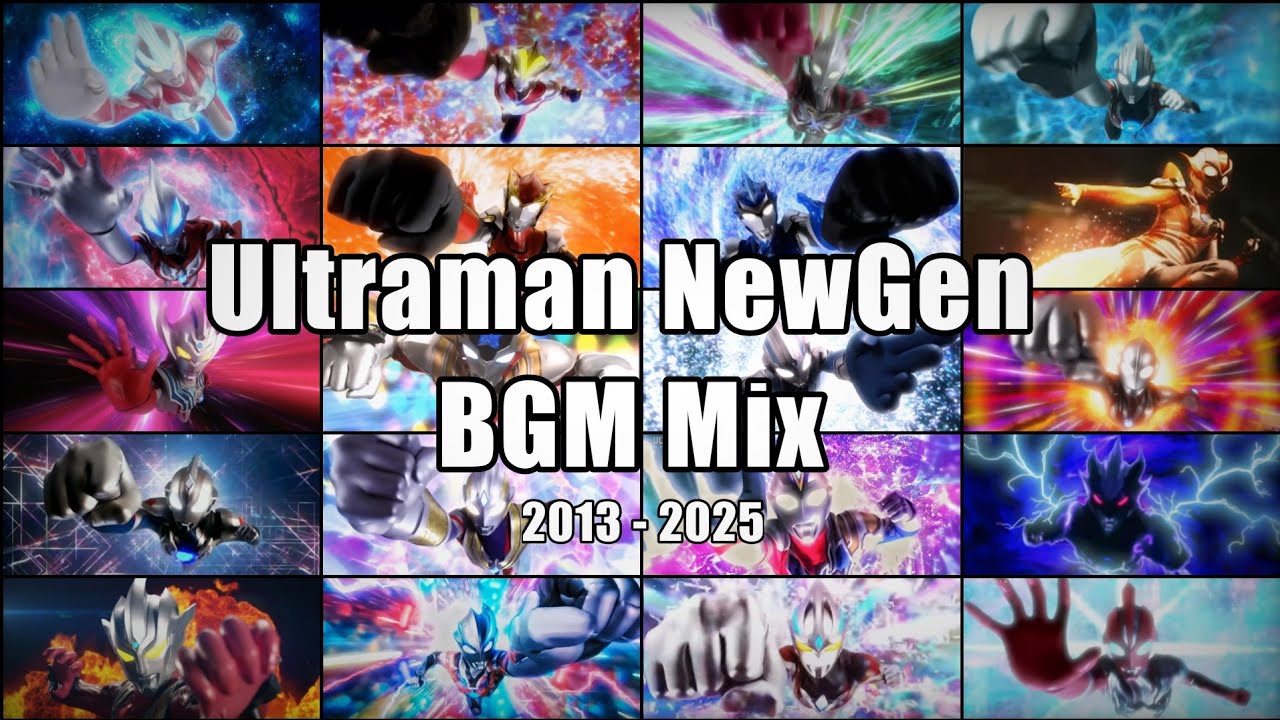 Ultraman New Generation BGM Mix (2013-2025) 