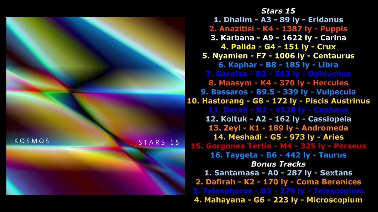 Kosmos - Meshadi (#14 of 16, Stars 15)
