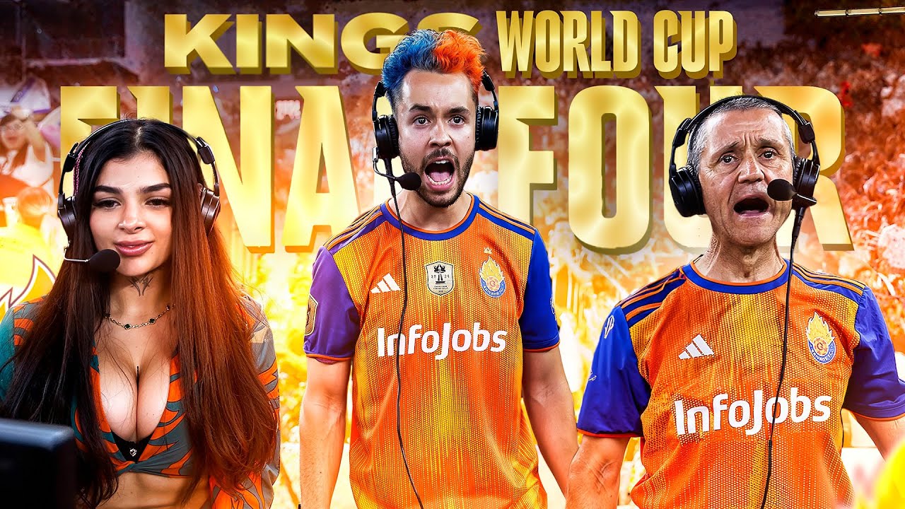 ASÍ FUE LA FINAL FOUR DEL MUNDIAL CON KARELY Y MI PAPA - TheGrefg