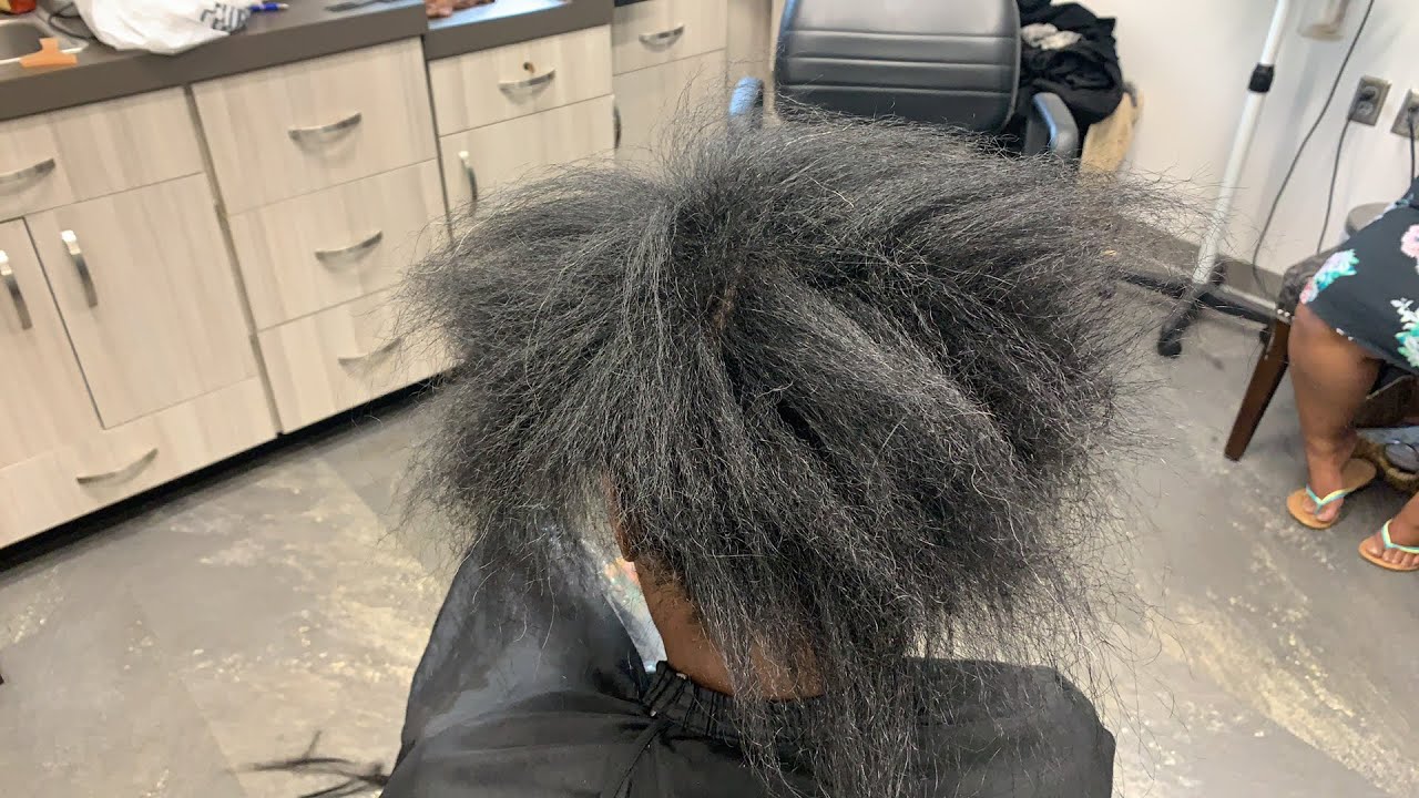 How to fix damaged hair | blow out broke her hair maybe!