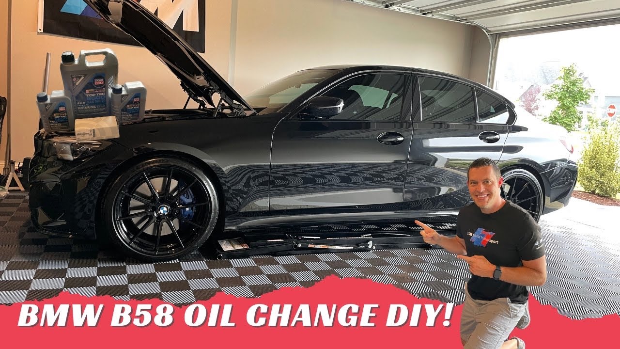 The ULTIMATE BMW B58 M340i Oil Change DIY!