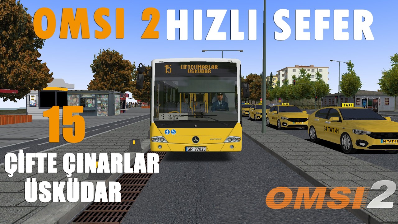 Çifteçınarlar - Üsküdar 15 Hattı Mercedes Benz  Conecto Körüklü - OMSI 2 BeykozV3.1 (G29)
