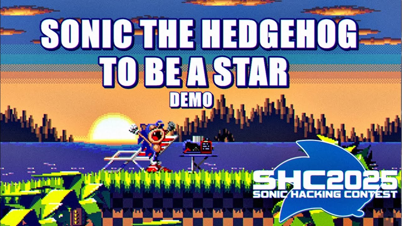 SHC'25:Sonic The Hedgehog -To Be a Star (DEMO) Gameplay [FullHD/60FPS]