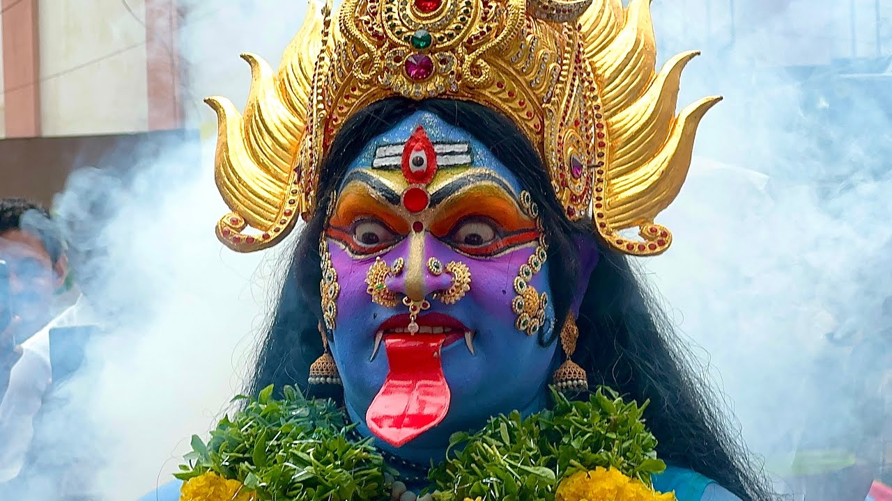 Kalika Dance | Angry Kali Mata Dance at Bonalu festival | Tenali Ram Prasad Kalika dance performance
