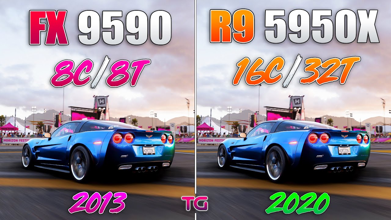 FX 9590 vs Ryzen 9 5950X - 7 Years Difference
