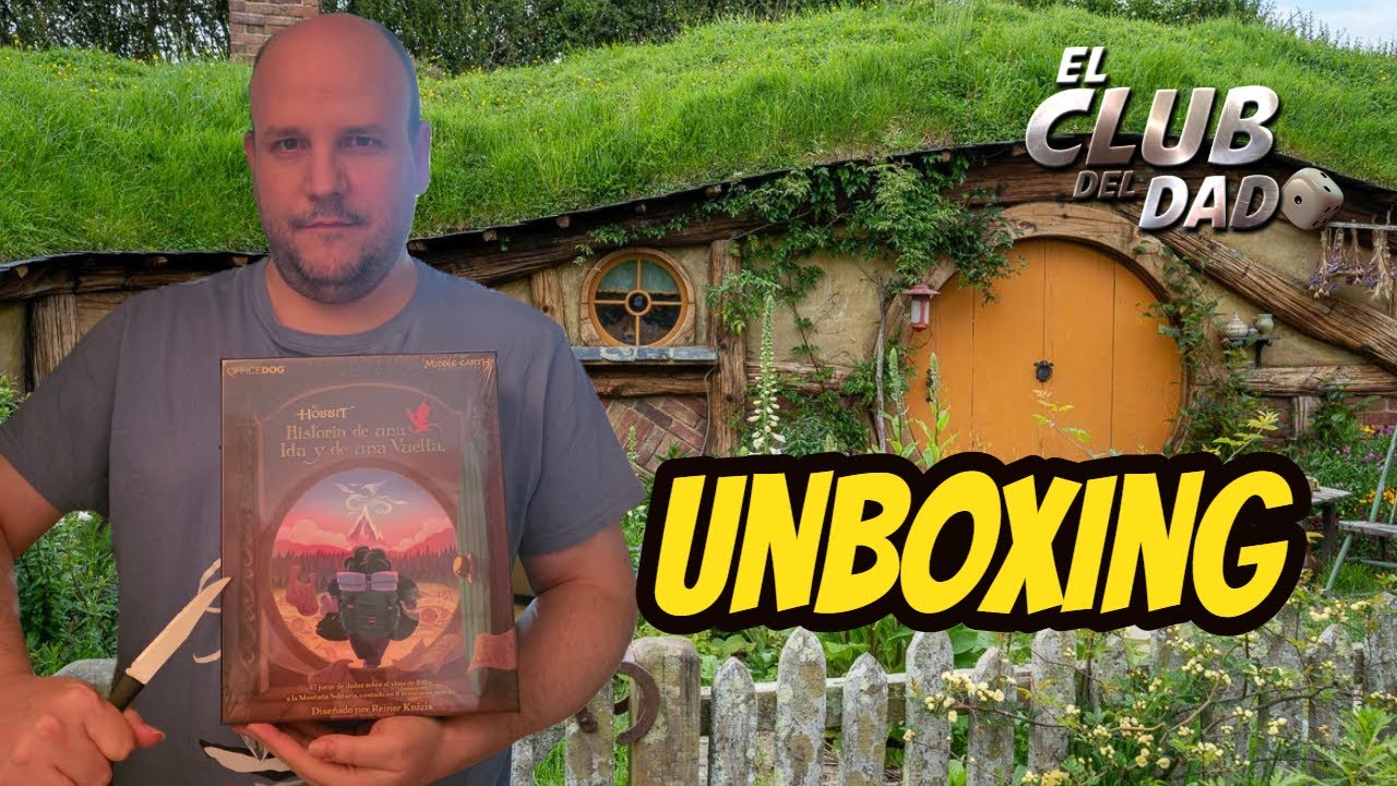 El Hobbit: Historia de una Ida y de una Vuelta - Unboxing - Juego de mesa