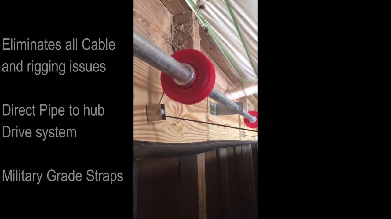 Tunnel Doors with Strap Drive System