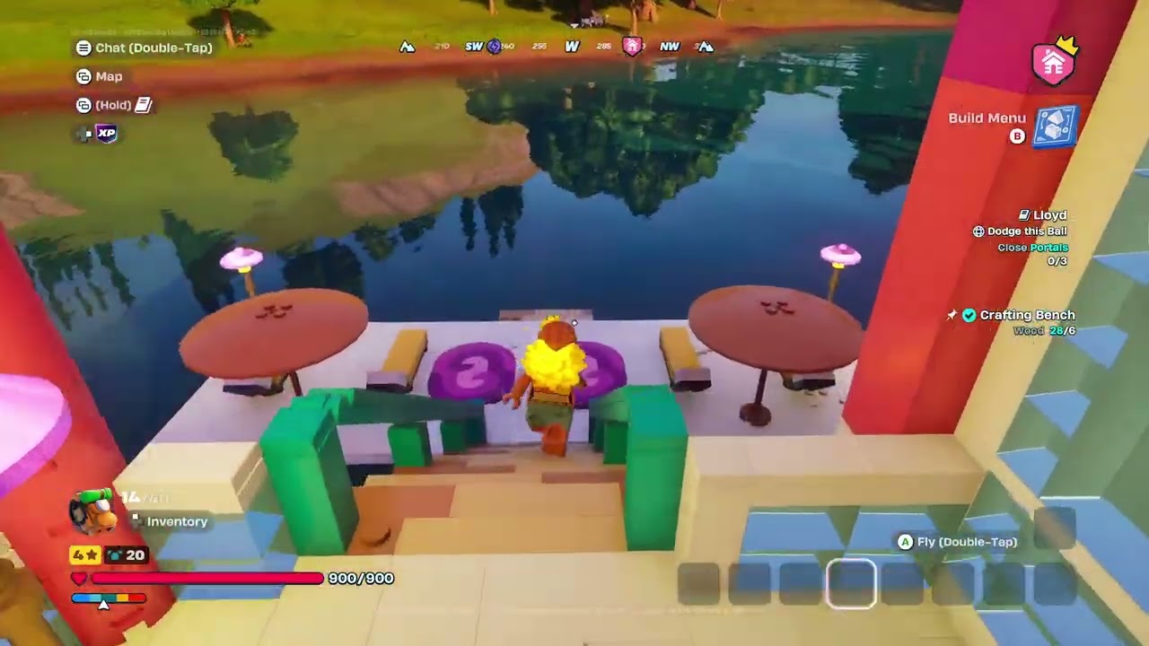 My Pink village