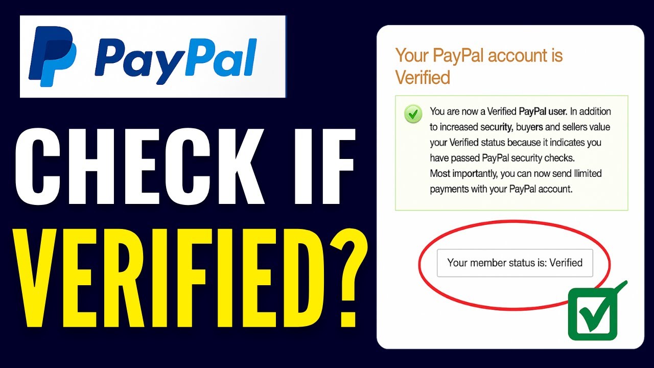 How to Check if My PayPal Account Is Verified 2025 (CORRECT WAY)