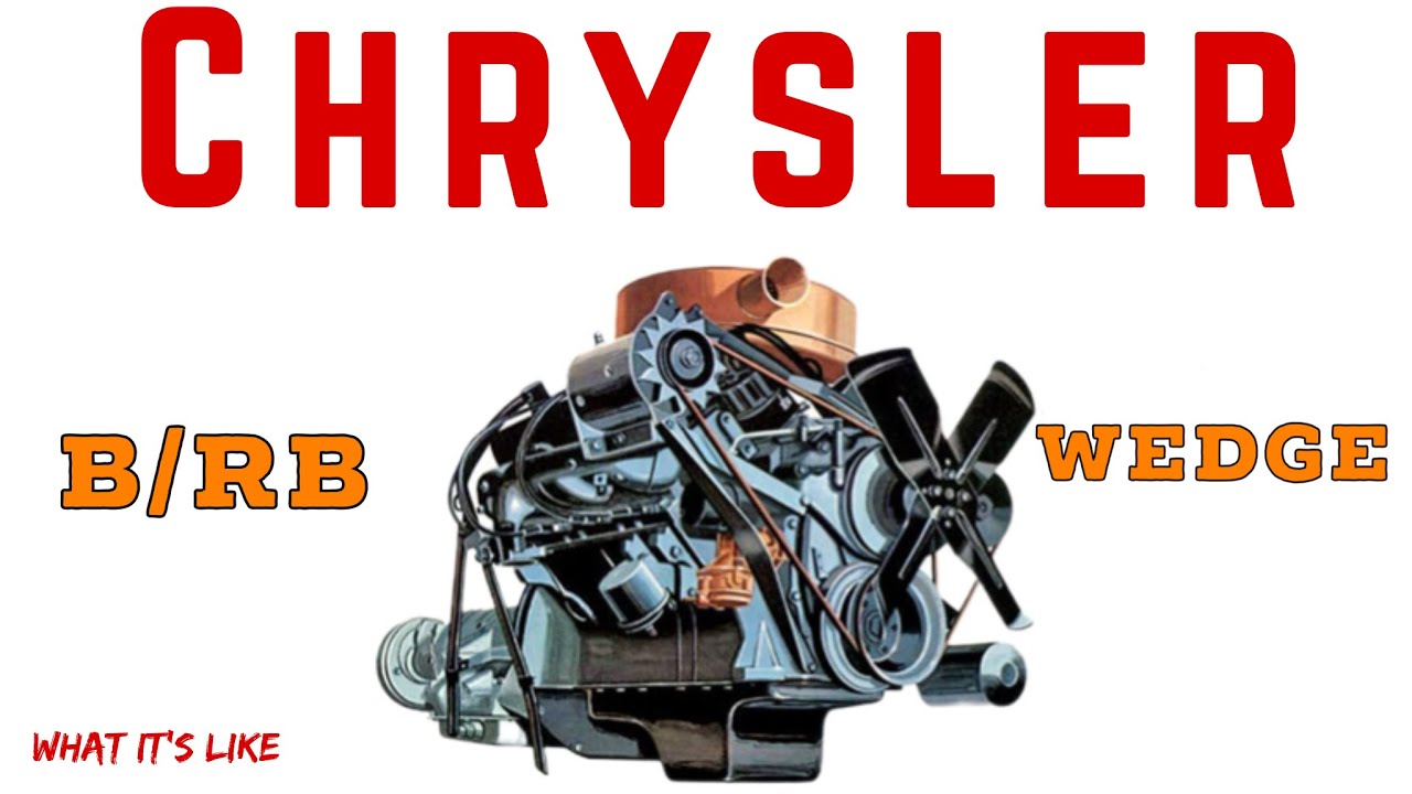 Chrysler B engine family aka wedge B 350, 361, 383, 400 RB 383, 413, 426W, 440￼