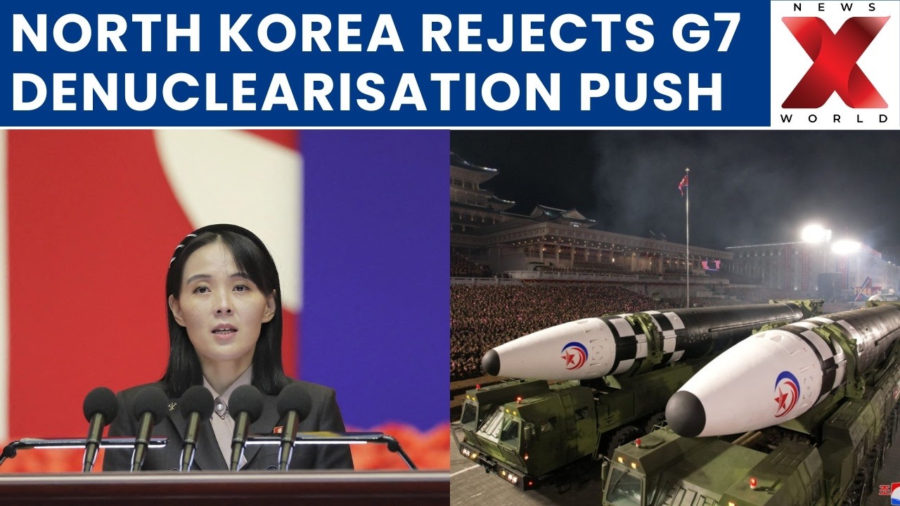 North Korea Rejects G7 Denuclearization Call As 'Sovereignty Violation' | NewsX World NewsX World