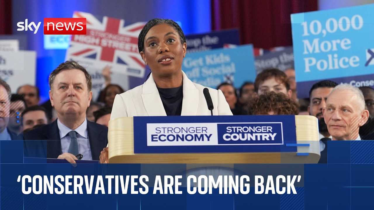 Kemi Badenoch launches Conservative local election campaign