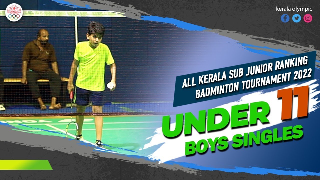 U11 BOYS SINGLES FINAL |  ALL KERALA SUB JUNIOR RANKING BADMINTON TOURNAMENT 2022 | TOSS ACADEMY