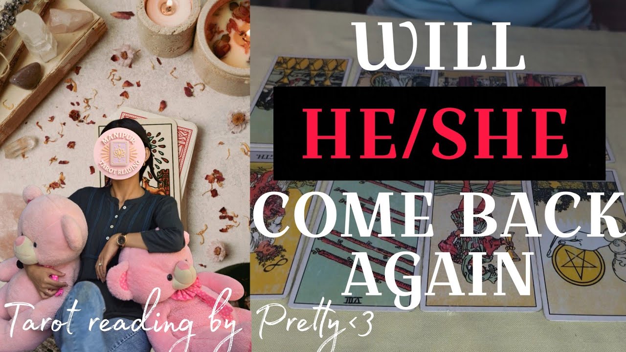 Will he/she come back??🤔//Tarot reading by Pretty 🩷//#tarot #love #relationship 