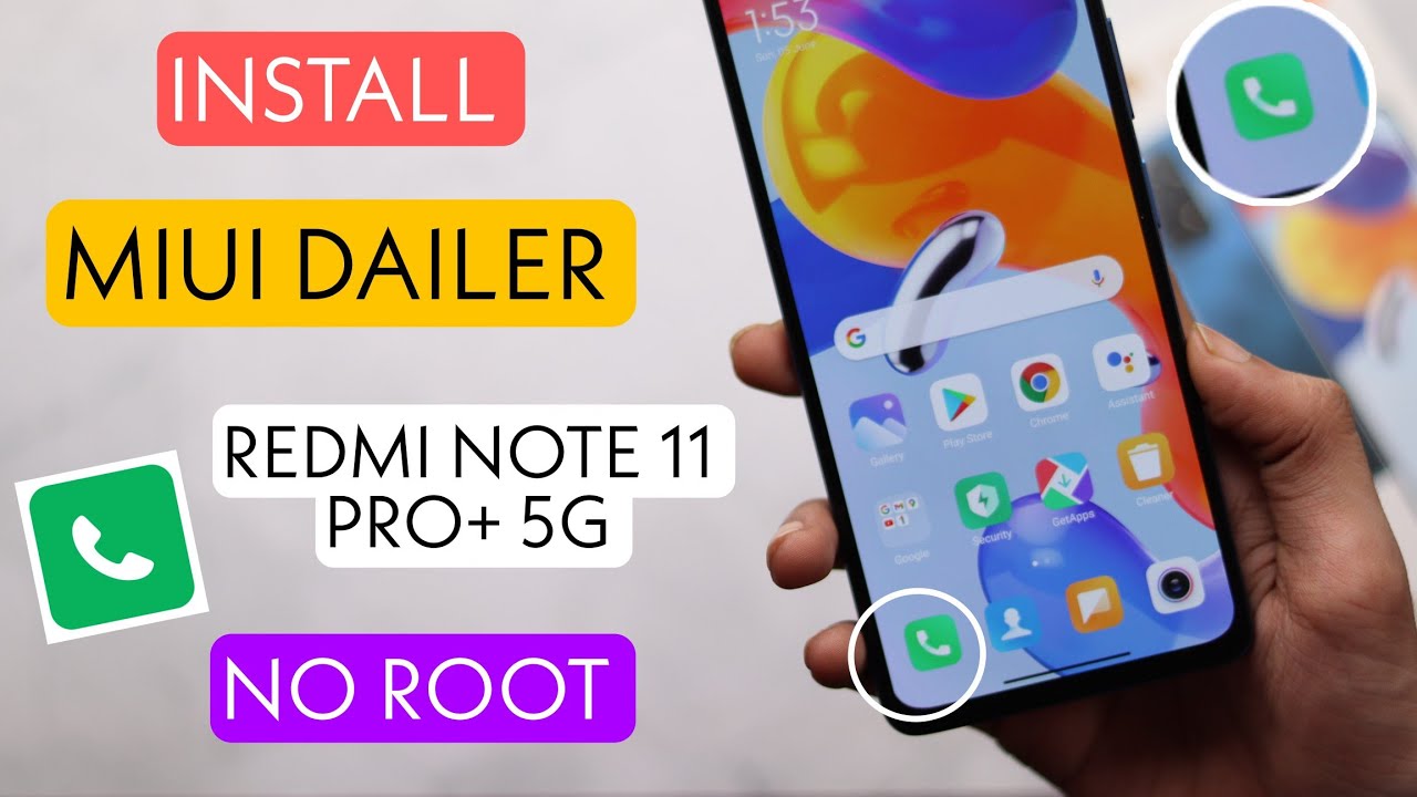 INSTALL 😲 MIUI Dailer Redmi Note 11 Pro Plus 5G | Miui Dailer Install ⚡⚡