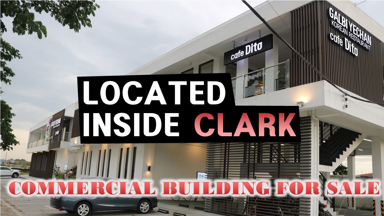 COMMERCIAL BUILDING FOR SALE LOCATED INSIDE CLACK,  LOT AREA  : 1250 SQM,  FLOOR AREA : 1095 SQM